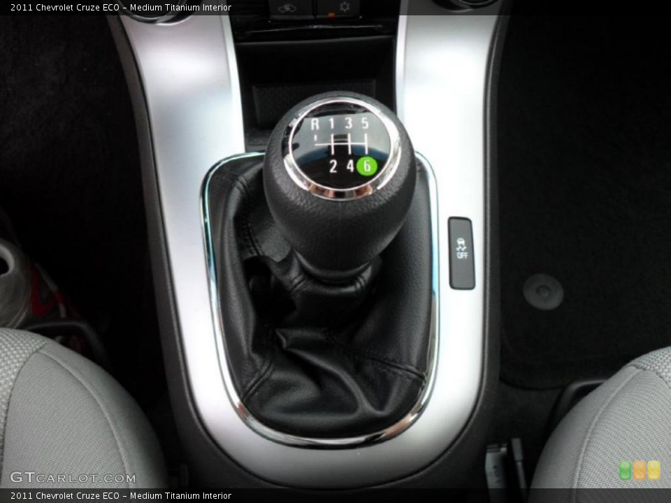 Medium Titanium Interior Transmission for the 2011 Chevrolet Cruze ECO #48237129