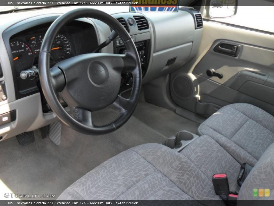 Medium Dark Pewter Interior Steering Wheel for the 2005 Chevrolet Colorado Z71 Extended Cab 4x4 #48240006