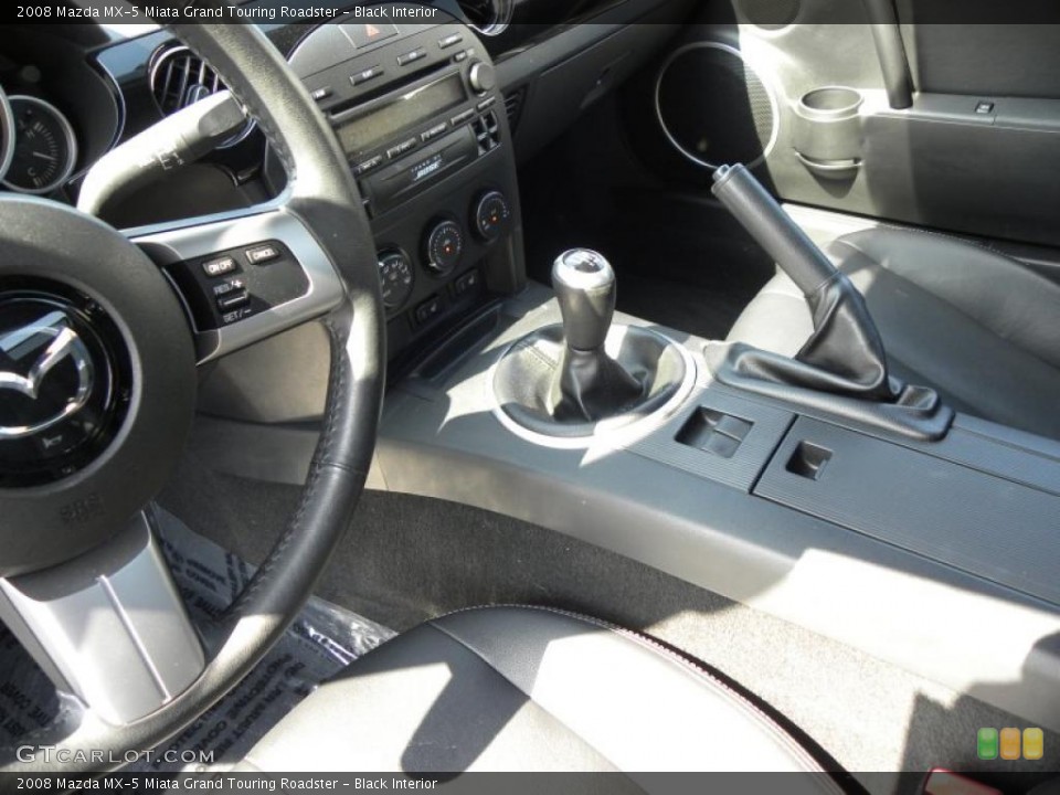 Black Interior Transmission for the 2008 Mazda MX-5 Miata Grand Touring Roadster #48241098