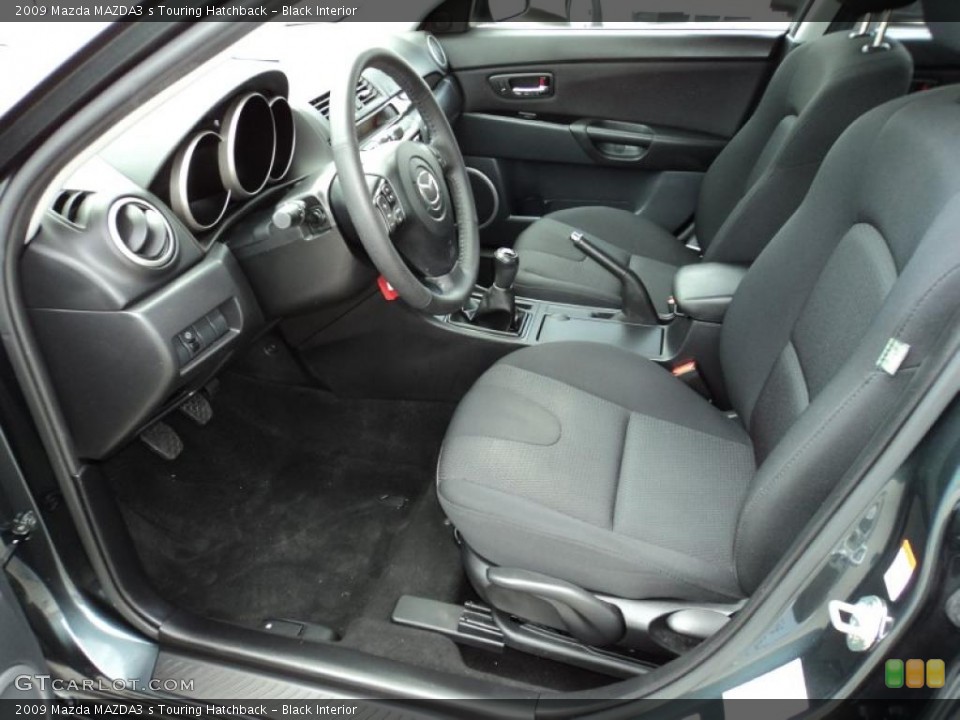 Black Interior Photo for the 2009 Mazda MAZDA3 s Touring Hatchback #48244857