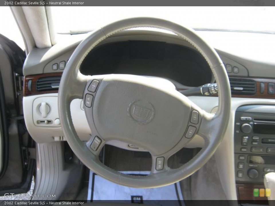Neutral Shale Interior Steering Wheel for the 2002 Cadillac Seville SLS #48246532