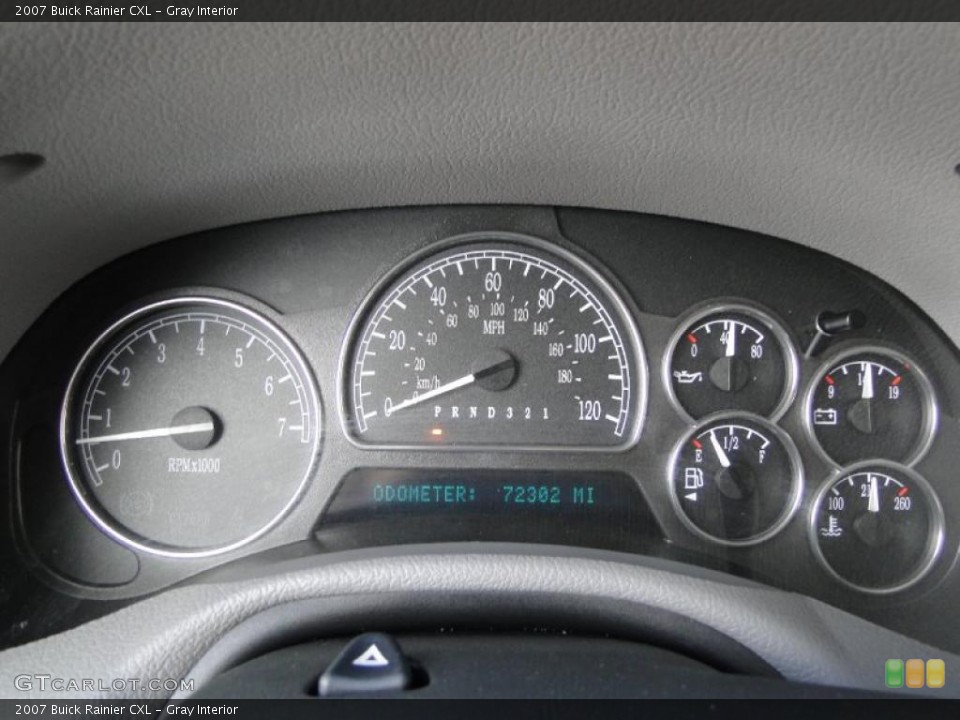 Gray Interior Gauges for the 2007 Buick Rainier CXL #48247407