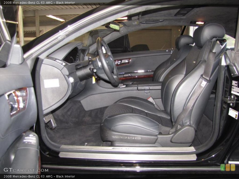 Black Interior Photo for the 2008 Mercedes-Benz CL 63 AMG #48249594