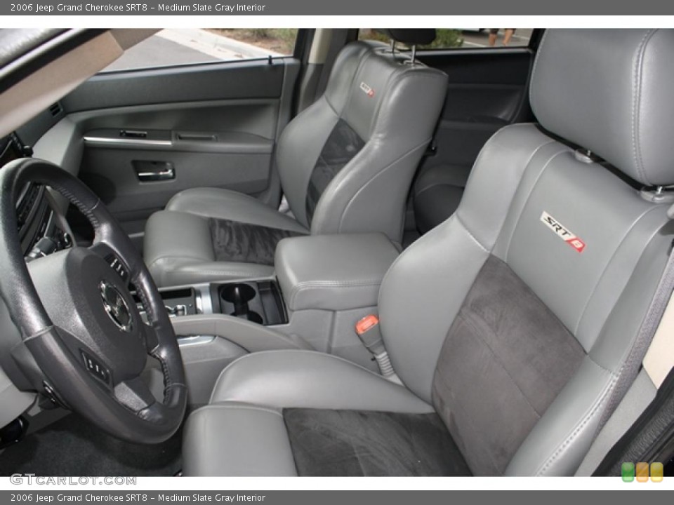 Medium Slate Gray Interior Photo for the 2006 Jeep Grand Cherokee SRT8 #48249597