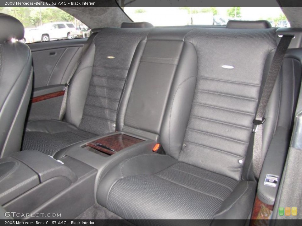 Black Interior Photo for the 2008 Mercedes-Benz CL 63 AMG #48249636
