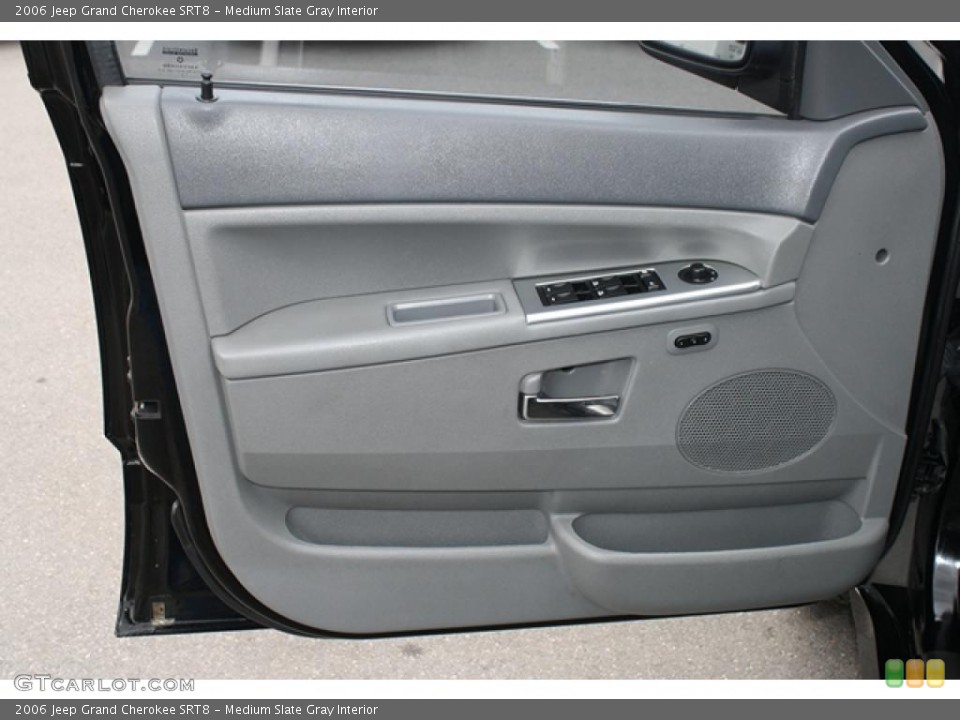 Medium Slate Gray Interior Door Panel for the 2006 Jeep Grand Cherokee SRT8 #48249669