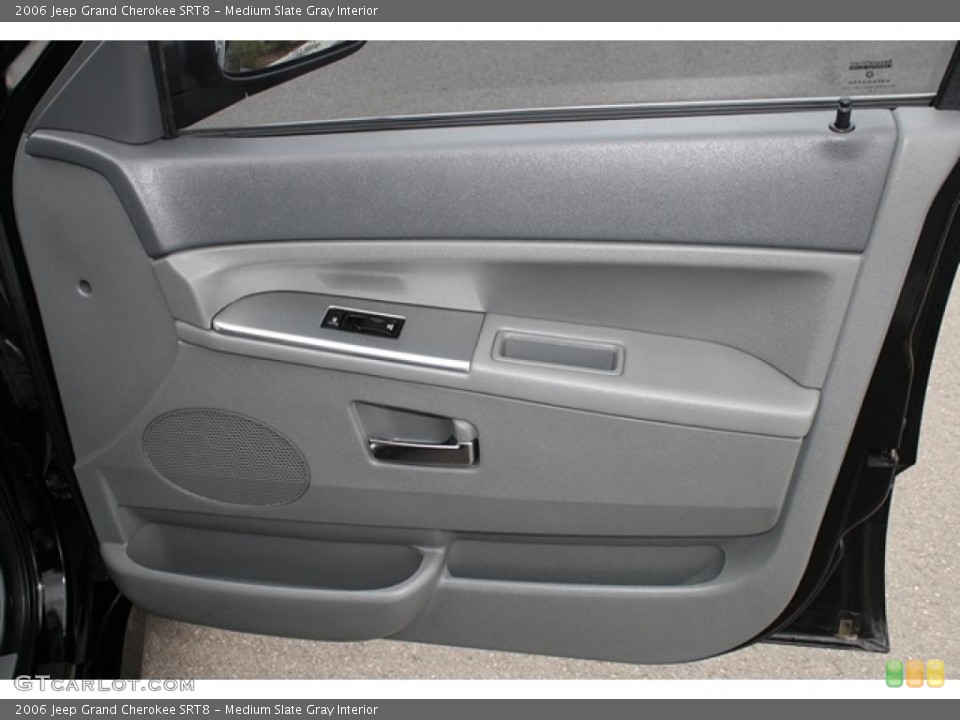 Medium Slate Gray Interior Door Panel for the 2006 Jeep Grand Cherokee SRT8 #48249687