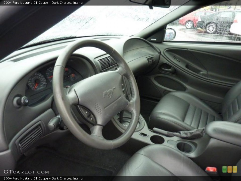 Dark Charcoal Interior Steering Wheel for the 2004 Ford Mustang GT Coupe #48250845