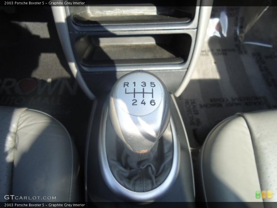 Graphite Grey Interior Transmission for the 2003 Porsche Boxster S #48250860