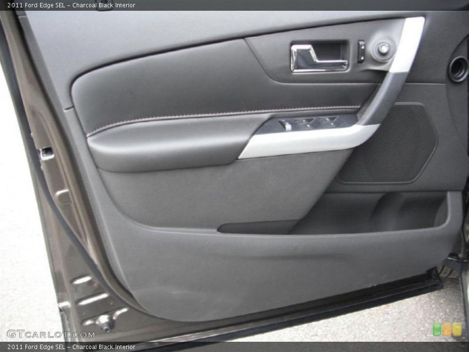 Charcoal Black Interior Door Panel for the 2011 Ford Edge SEL #48254385