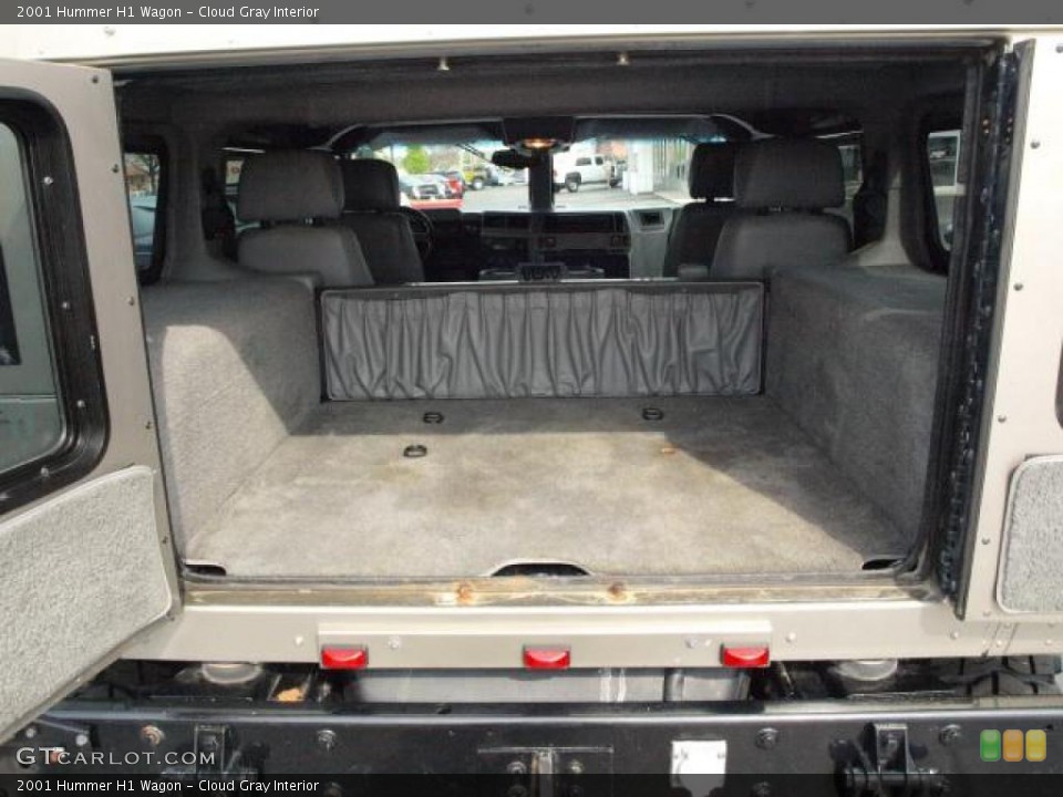 Cloud Gray Interior Trunk for the 2001 Hummer H1 Wagon #48256575