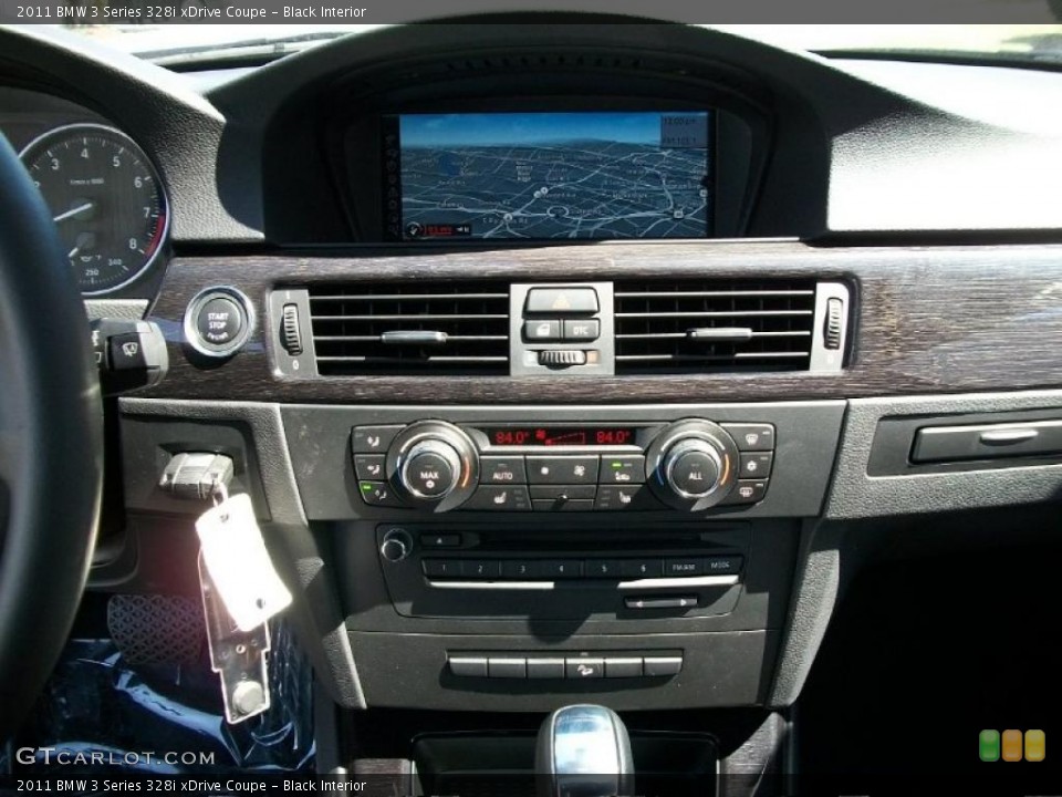 Black Interior Controls for the 2011 BMW 3 Series 328i xDrive Coupe #48260217