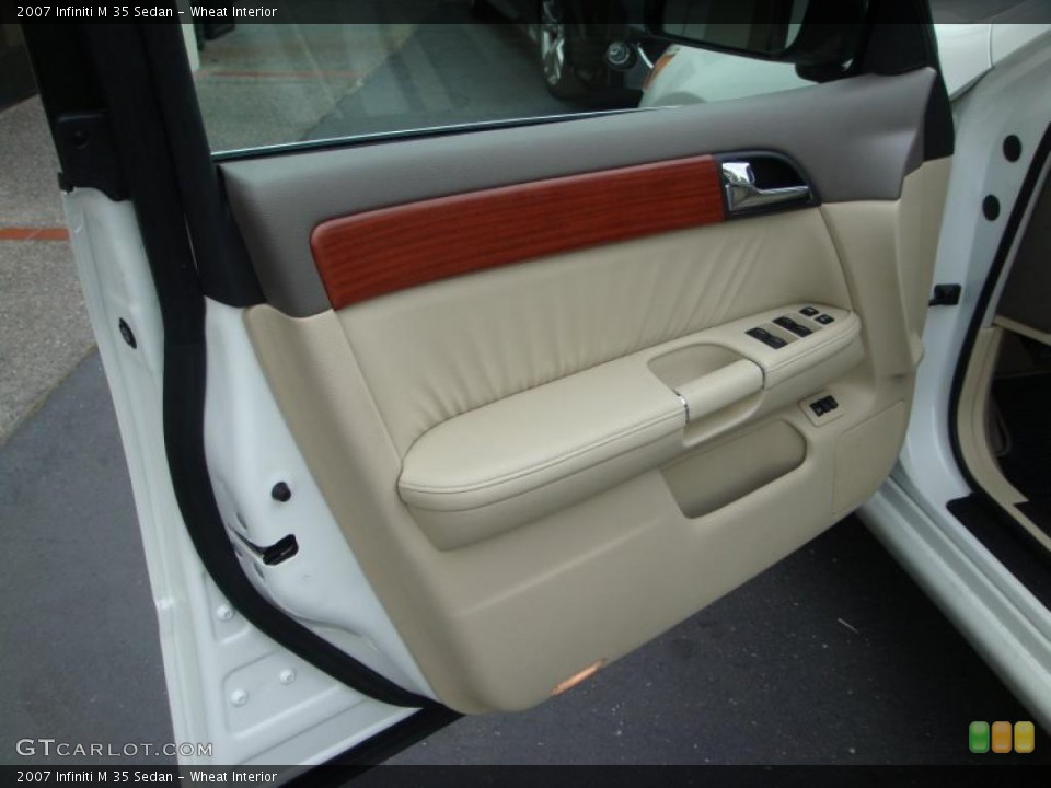 Wheat Interior Door Panel for the 2007 Infiniti M 35 Sedan #48261753