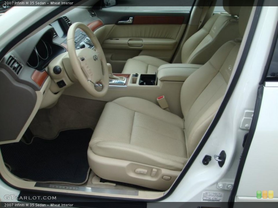Wheat Interior Photo for the 2007 Infiniti M 35 Sedan #48261762