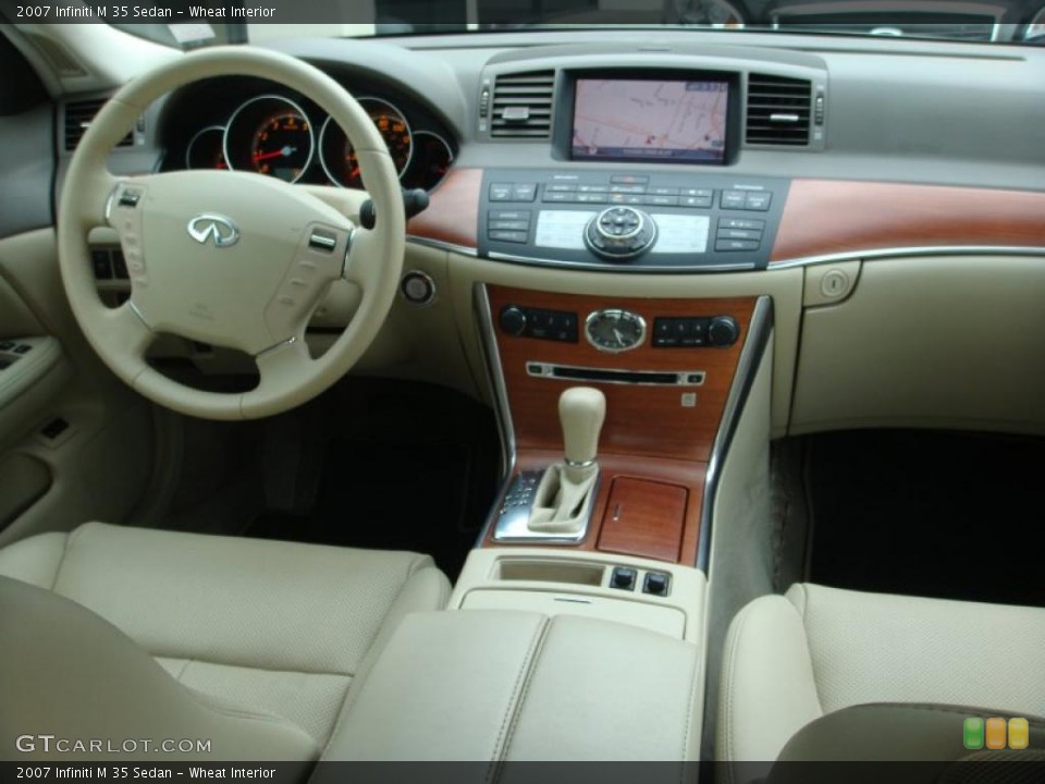 Wheat Interior Dashboard for the 2007 Infiniti M 35 Sedan #48261843