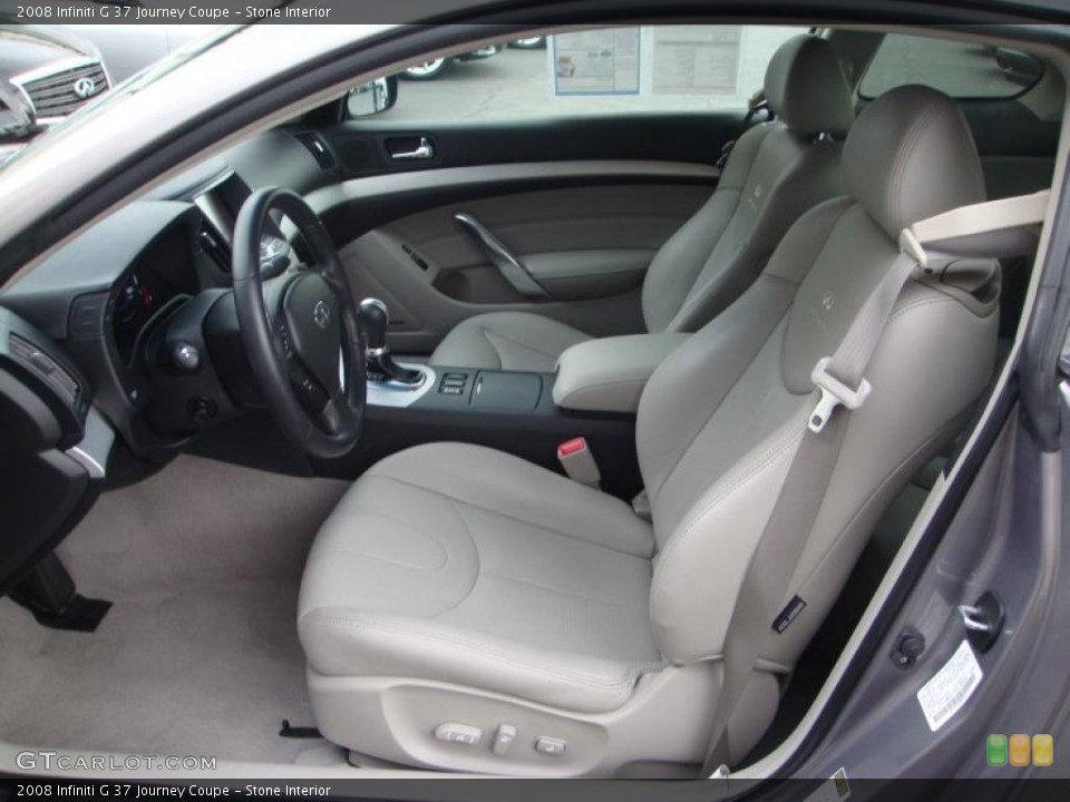 Stone Interior Photo for the 2008 Infiniti G 37 Journey Coupe #48262011