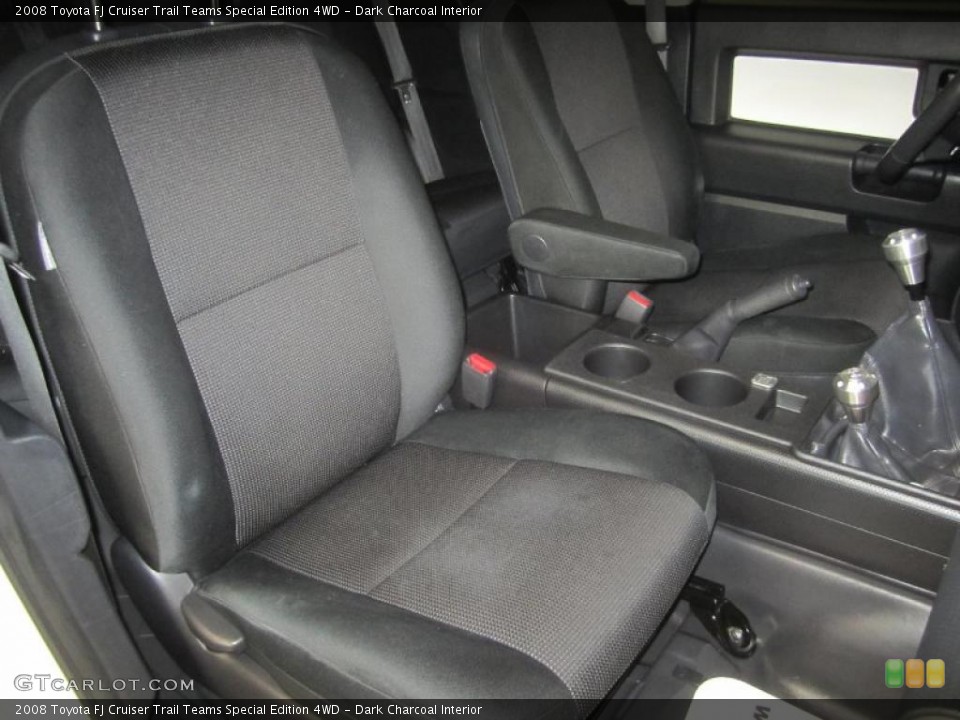Dark Charcoal Interior Photo for the 2008 Toyota FJ Cruiser Trail Teams Special Edition 4WD #48262245