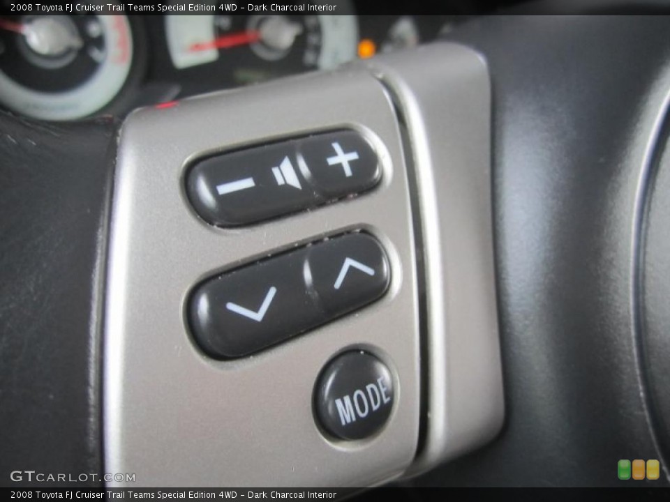 Dark Charcoal Interior Controls for the 2008 Toyota FJ Cruiser Trail Teams Special Edition 4WD #48262299