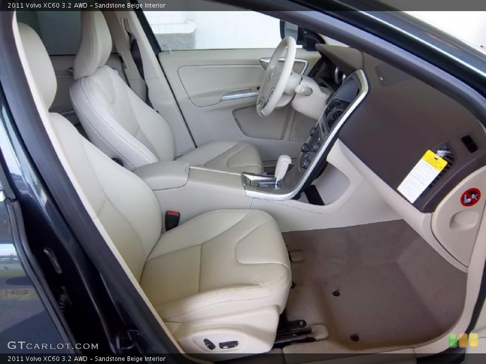 Sandstone Beige Interior Photo for the 2011 Volvo XC60 3.2 AWD #48262752