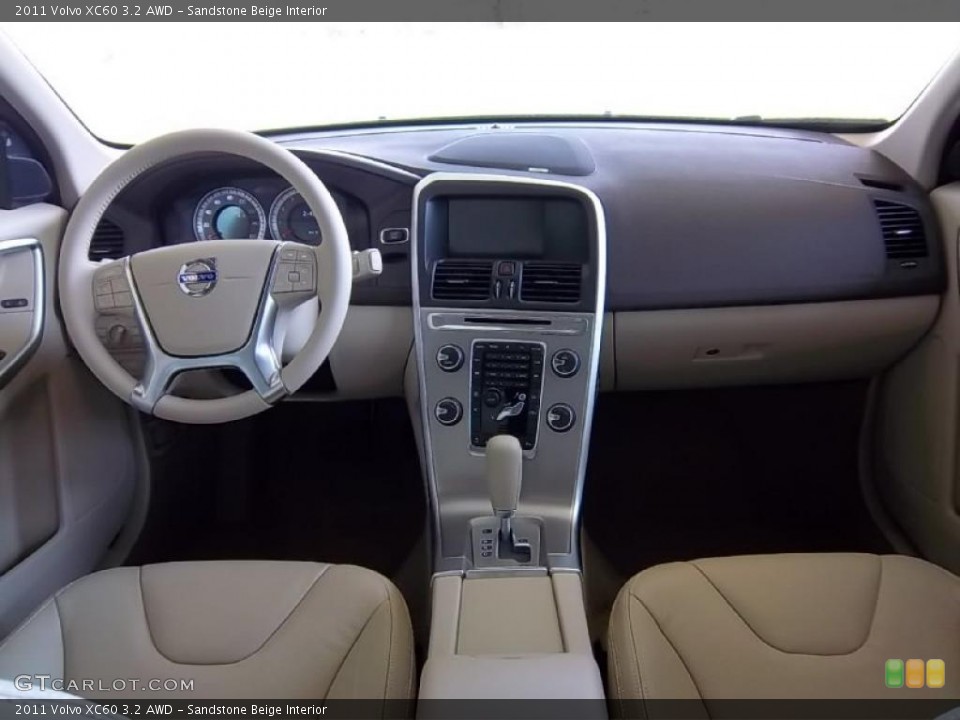 Sandstone Beige Interior Dashboard for the 2011 Volvo XC60 3.2 AWD #48262782