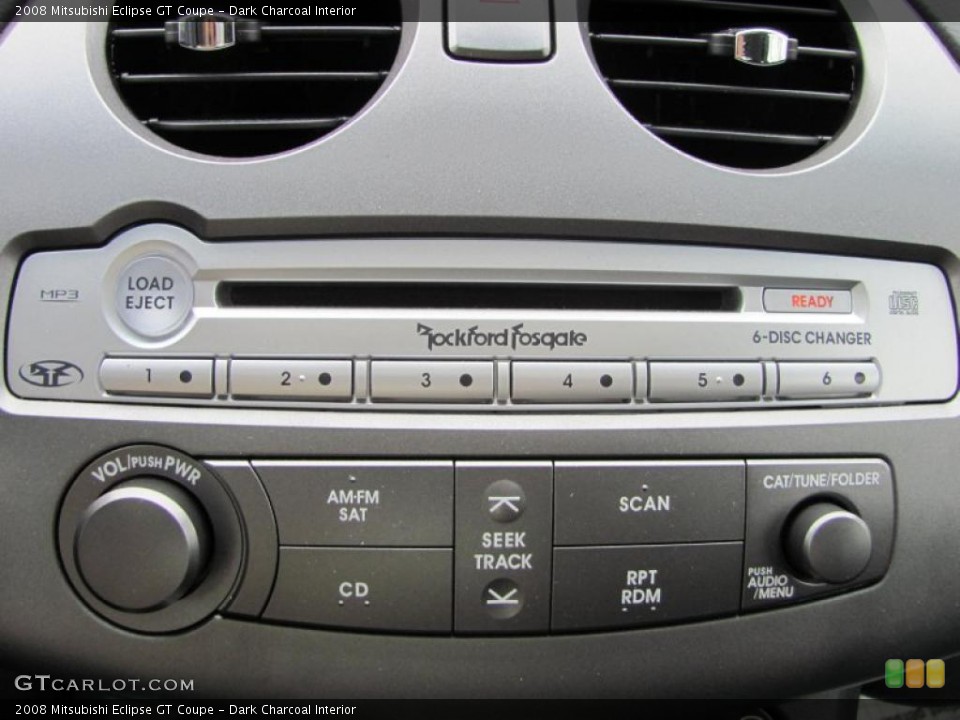 Dark Charcoal Interior Controls for the 2008 Mitsubishi Eclipse GT Coupe #48262845