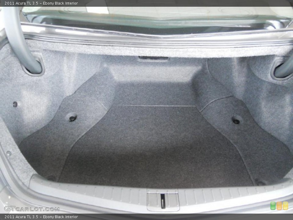 Ebony Black Interior Trunk for the 2011 Acura TL 3.5 #48264600