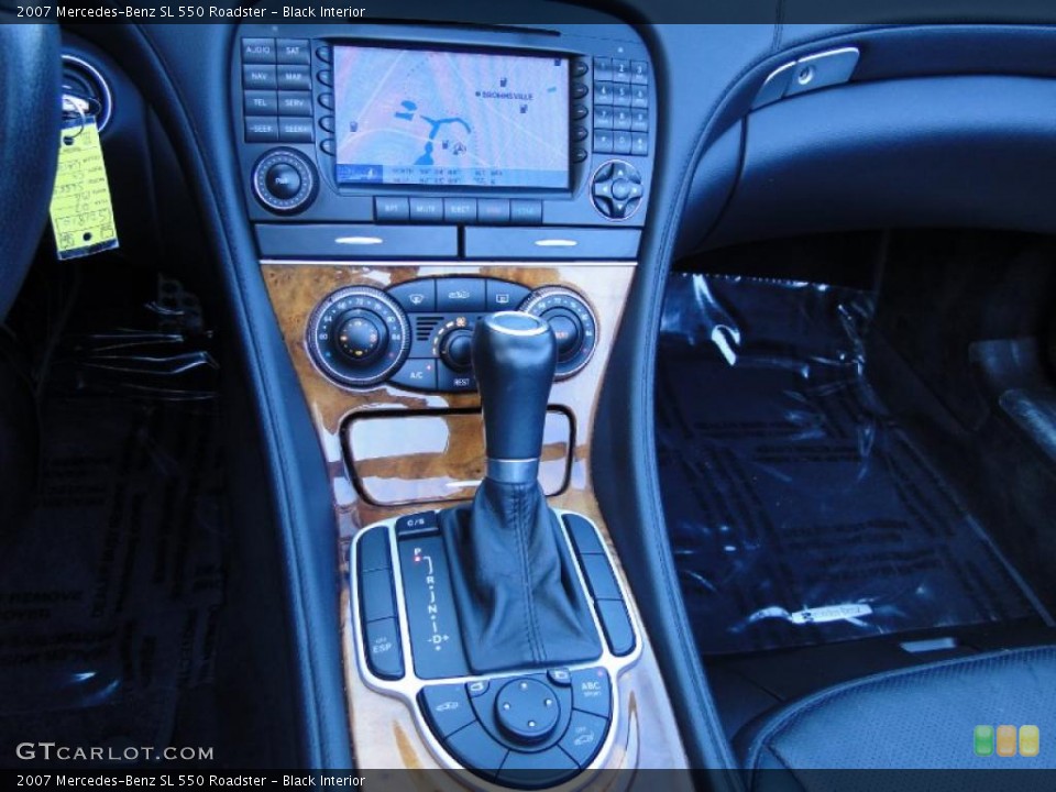 Black Interior Transmission for the 2007 Mercedes-Benz SL 550 Roadster #48264816