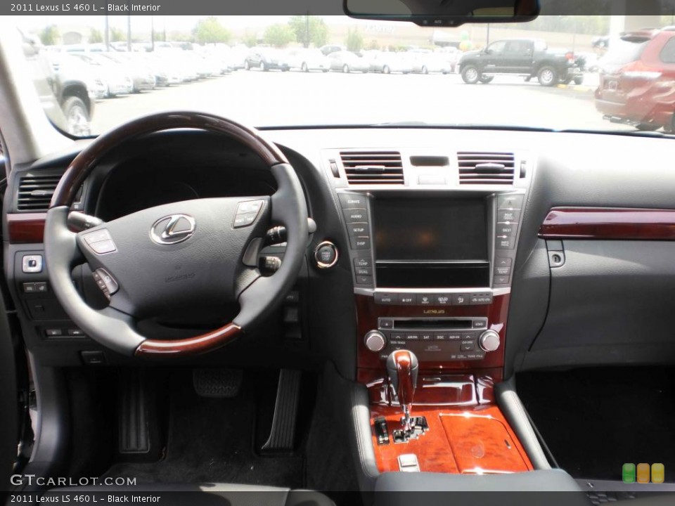 Black Interior Dashboard for the 2011 Lexus LS 460 L #48265359