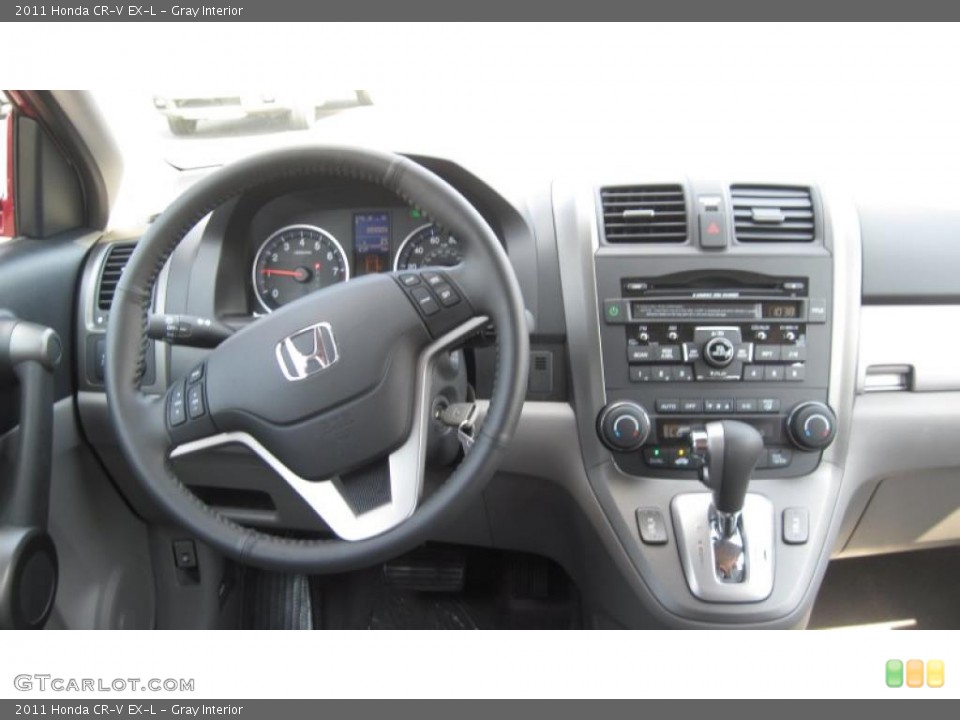 Gray Interior Dashboard for the 2011 Honda CR-V EX-L #48265461