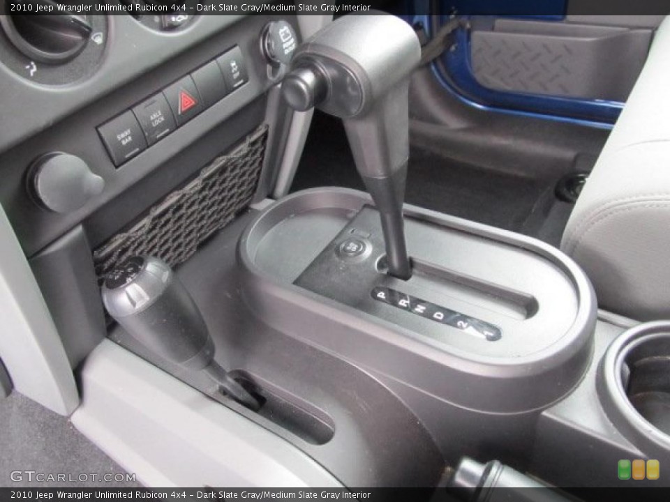 Dark Slate Gray/Medium Slate Gray Interior Transmission for the 2010 Jeep Wrangler Unlimited Rubicon 4x4 #48266091