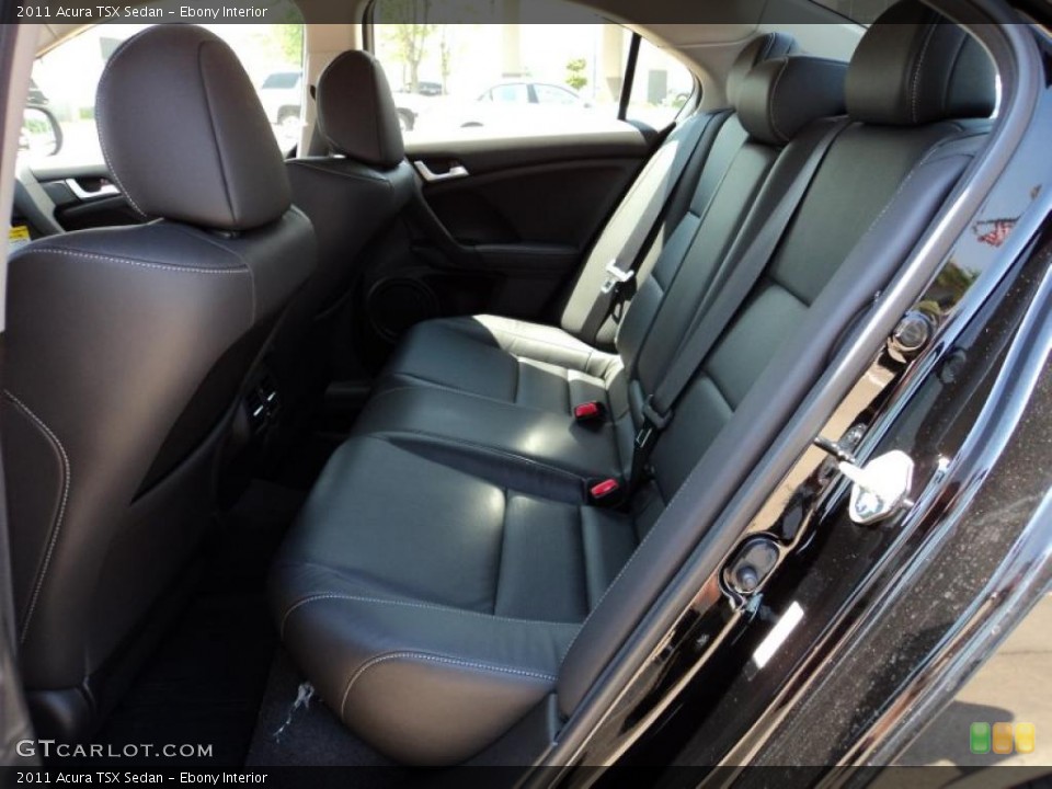 Ebony Interior Photo for the 2011 Acura TSX Sedan #48266187