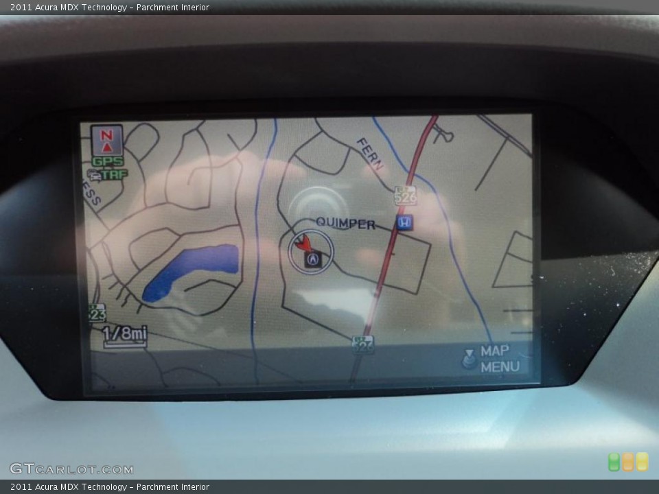 Parchment Interior Navigation for the 2011 Acura MDX Technology #48266565