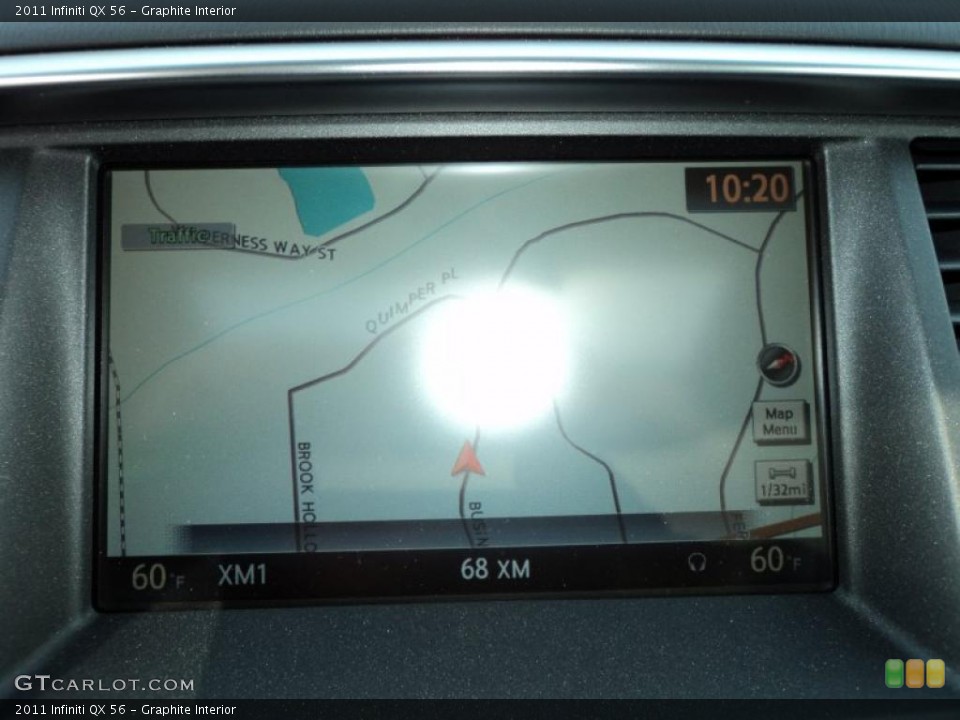 Graphite Interior Navigation for the 2011 Infiniti QX 56 #48266724
