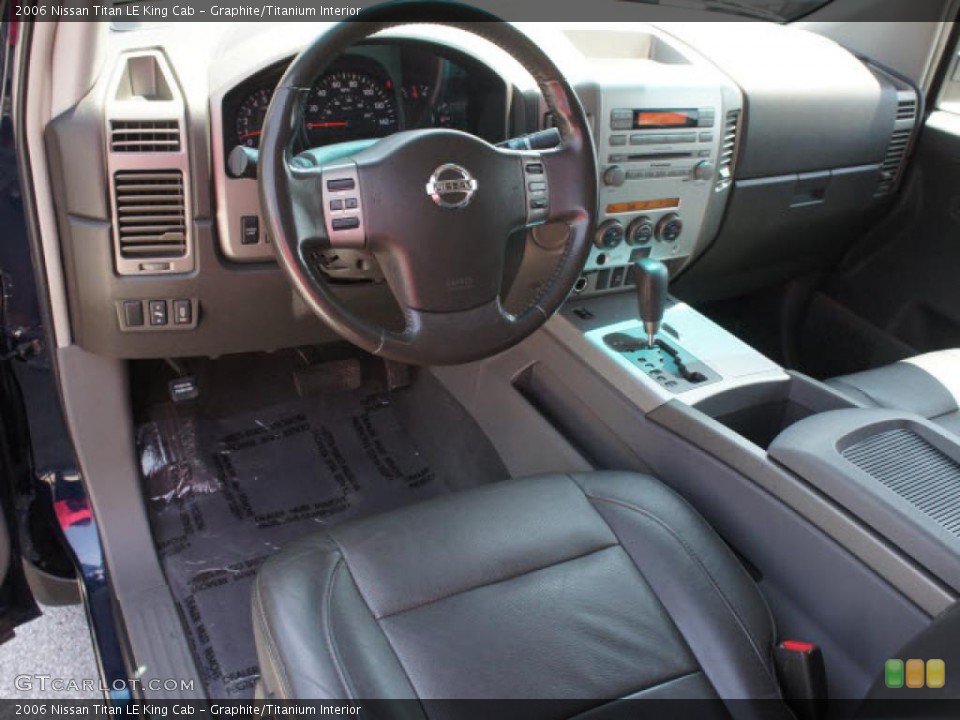 Graphite/Titanium Interior Prime Interior for the 2006 Nissan Titan LE King Cab #48270550