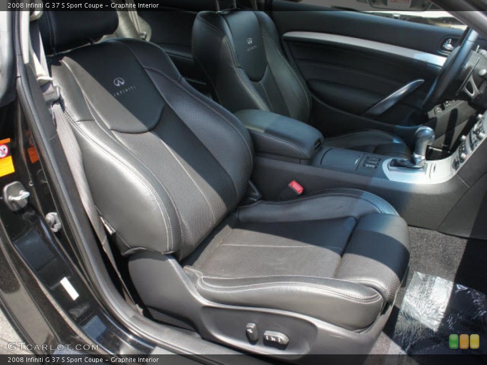 Graphite Interior Photo for the 2008 Infiniti G 37 S Sport Coupe #48271288