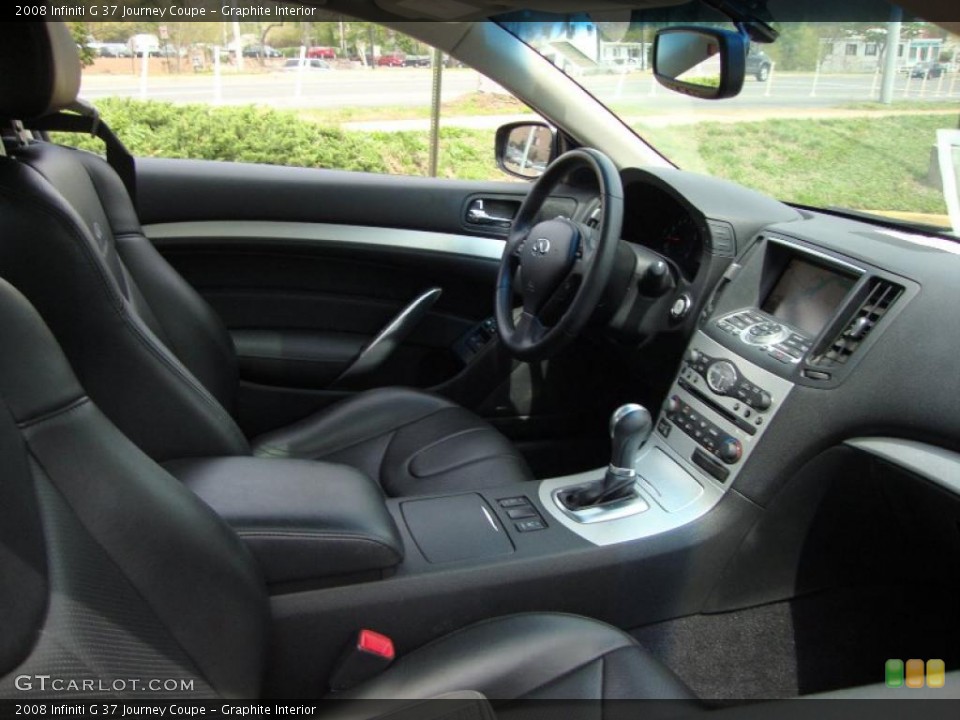 Graphite Interior Photo for the 2008 Infiniti G 37 Journey Coupe #48271837