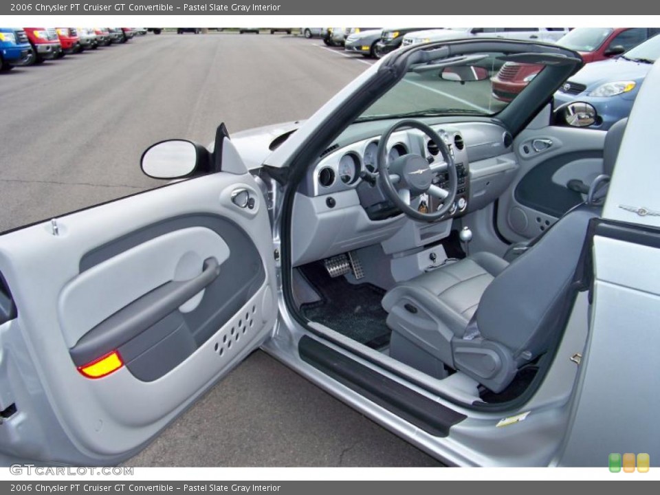 Pastel Slate Gray Interior Photo for the 2006 Chrysler PT Cruiser GT Convertible #48272359