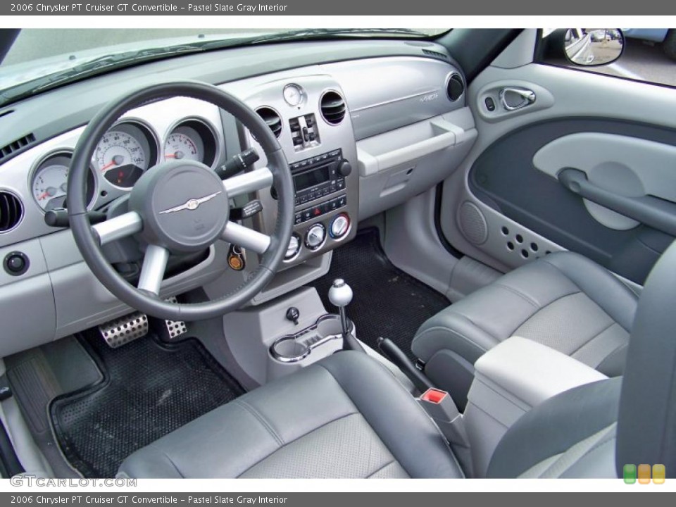 Pastel Slate Gray Interior Prime Interior for the 2006 Chrysler PT Cruiser GT Convertible #48272377