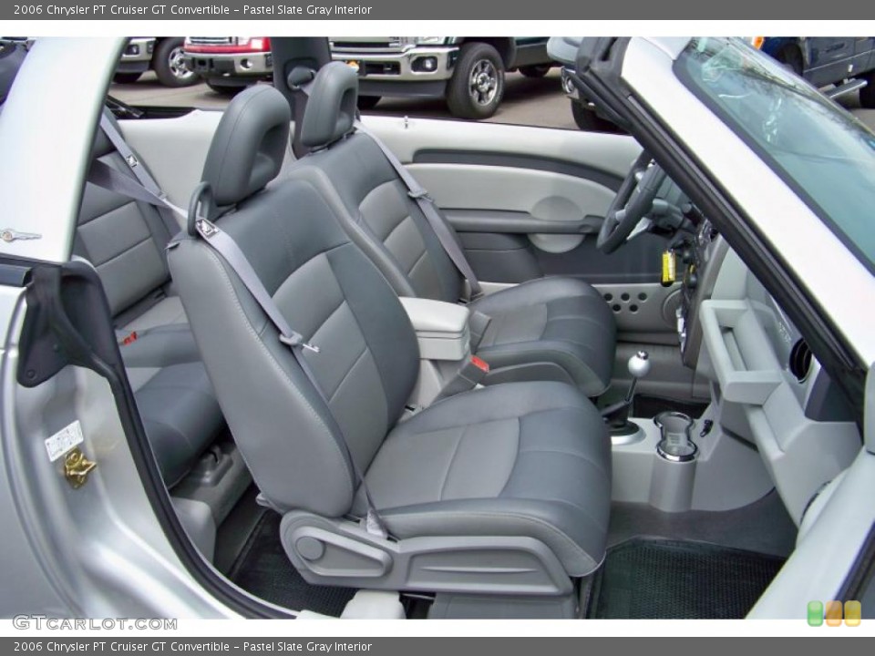 Pastel Slate Gray Interior Photo for the 2006 Chrysler PT Cruiser GT Convertible #48272434