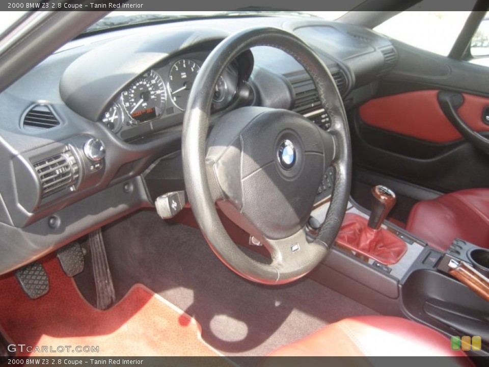 Tanin Red Interior Photo for the 2000 BMW Z3 2.8 Coupe #48272491
