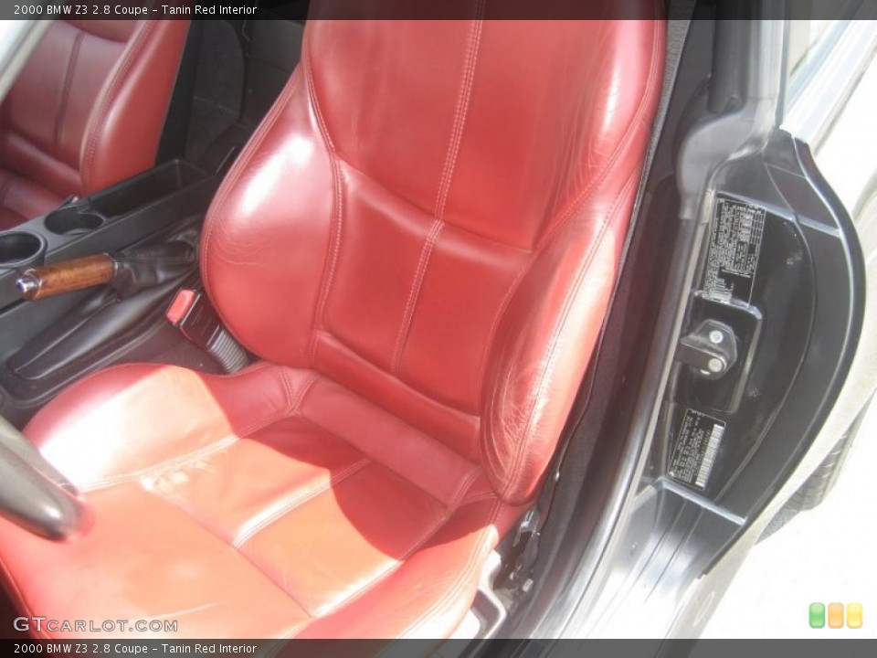 Tanin Red Interior Photo for the 2000 BMW Z3 2.8 Coupe #48272542