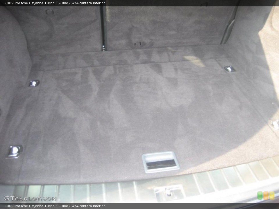 Black w/Alcantara Interior Trunk for the 2009 Porsche Cayenne Turbo S #48273244