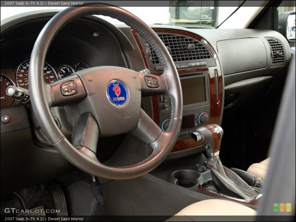 Desert Sand Interior Steering Wheel for the 2007 Saab 9-7X 4.2i #48273733