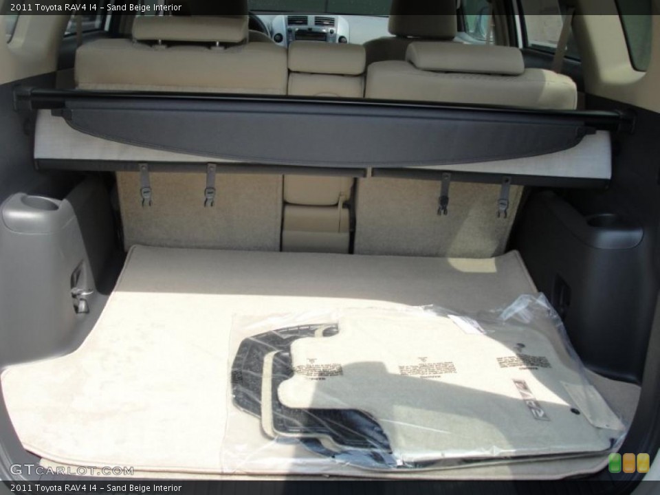 Sand Beige Interior Trunk for the 2011 Toyota RAV4 I4 #48275245