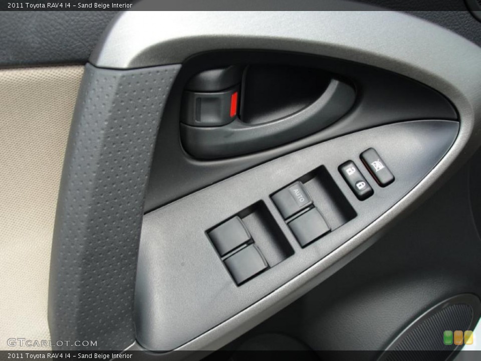 Sand Beige Interior Controls for the 2011 Toyota RAV4 I4 #48275305