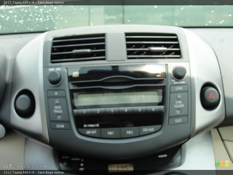 Sand Beige Interior Controls for the 2011 Toyota RAV4 I4 #48275377