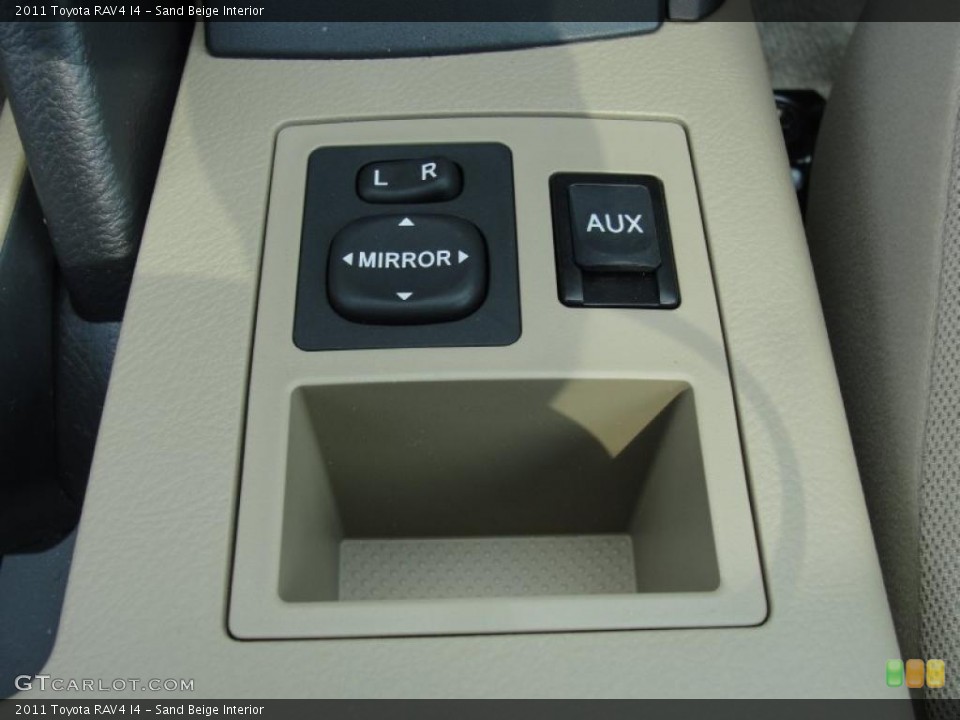 Sand Beige Interior Controls for the 2011 Toyota RAV4 I4 #48275422