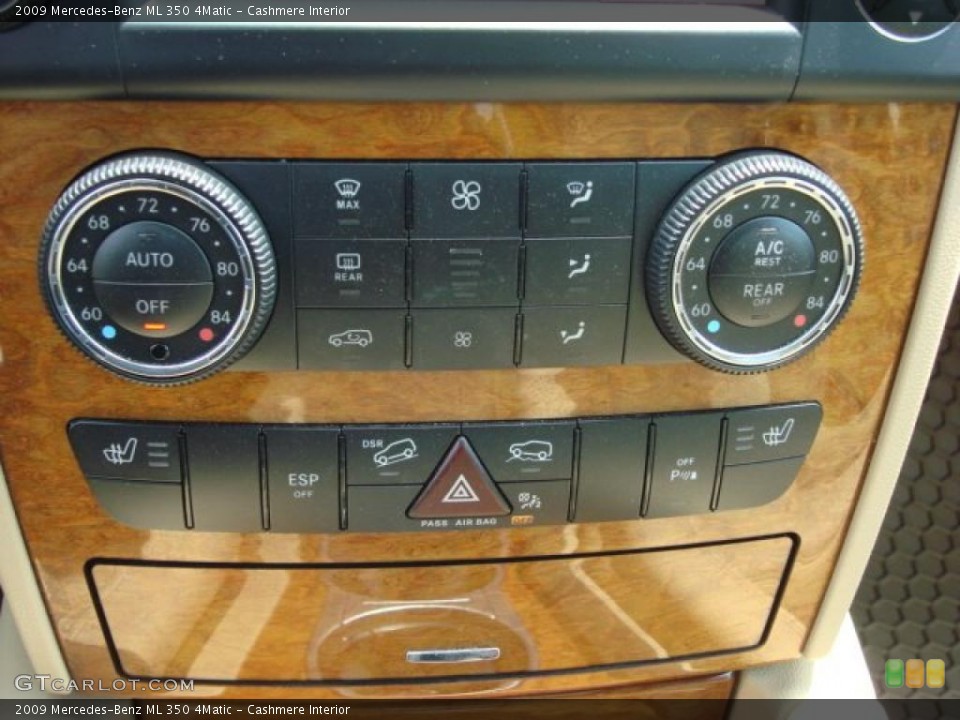 Cashmere Interior Controls for the 2009 Mercedes-Benz ML 350 4Matic #48275965