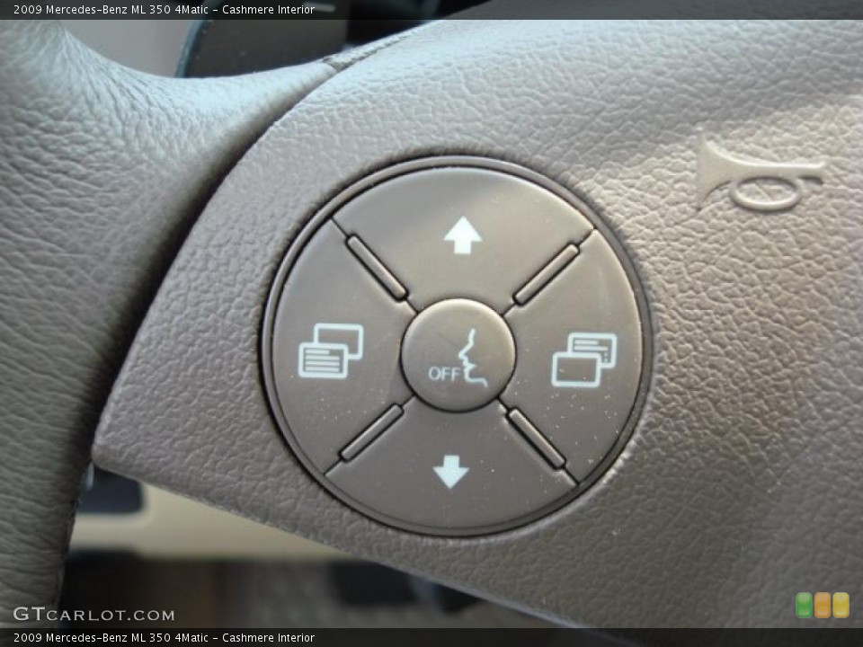 Cashmere Interior Controls for the 2009 Mercedes-Benz ML 350 4Matic #48276025