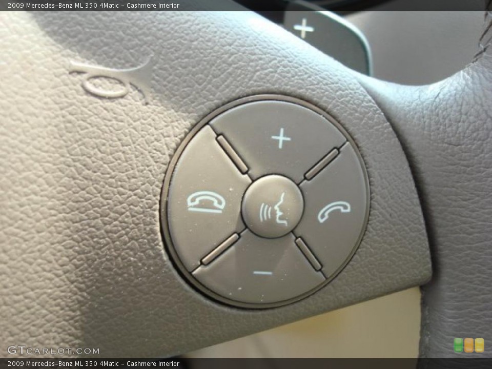 Cashmere Interior Controls for the 2009 Mercedes-Benz ML 350 4Matic #48276040